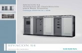 SIVACON S4 Armarios de Distribución para Baja Tensión · media tensión a la toma de corriente. ... sistema de barras de distribución escalonadas hasta 1600 A, así ... • Sistema