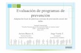 Evaluación de programas de prevención - … · Manejo efectivo de la sala de clases. pyp. En el nivel escolar: Paz Educa