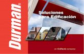 Soluciones para Edificación - pcqro.com.mxpcqro.com.mx/Catalogos/conexiones/Si-3-DURMAN-2017.pdf · tubería y conexiones de PVC y CPVC Durman. Características y beneficios: Amigables