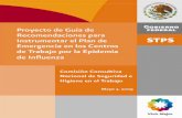 COMISIÓN ONSULTIVA ACIONAL DE EGURIDAD E …stps.gob.mx/ANEXOS/Guia_Influenza_06.pdf · Multisectorial del Plan Nacional de Preparación y Respuesta ante una Pandemia de Influenza.