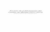 Anuario de publicaciones del Campo de Montiel (2011 … · San Lorenzo de El Escorial: R.C.U. María Cristina, 2012. 47-48– Carrasco Serrano, Gregorio “Vías y mansiones romanas