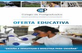 OFERTA EDUCATIVA - colpos.mx · • Participación de nuestros académicos en Redes Científicas con pares de universidades y centros de investigación nacionales e internacionales.