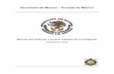 Secretaría de Marina – Armada de México · estilístico) para la preparación y presentación del manuscrito. ... Como apunte final, los evaluadores normarán su proceder conforme