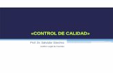 «CONTROL DE CALIDAD» - Asociación Andaluza de … · Responsabilidades del auditor en relación con la ... El auditor tiene la responsabilidad de formarse y expresar ... éstas