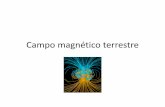 Campo magnético terrestre - materias.df.uba.armaterias.df.uba.ar/f1bygba2014c2/files/2014/12/TierraB.pdf · orientación del dipolo magnético terrestre El campo viene disminuyendo