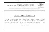 Folleto Anexo - chihuahua.gob.mx · Sábado 23 de dcembre de 2017. ANEXO AL PERIÓDICO OFICIAL 3! acuerdo al uso del agua y patrones de consumo, que promuevan la conciencia y cultura