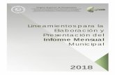 Lineamientos para la Elaboración y Presentación delosfem.gob.mx/04_Normatividad/doc/Normatividad/2018/03... · Consideraciones para la Elaboración y Entrega del Informe Mensual