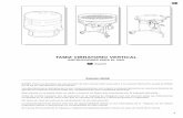 TAMIZ VIBRATORIO VERTICAL - cuccolini.it301008121530)Tamiz Vibratorio Vertical_ES.pdf · 15 - Perilla de bloqueo de la red de tamizado y tapa; 16 - Tapa; evita que se dispersen los
