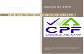 MODELO DE PREVENCION DE DELITO - cpf.cl delitos_Arauco y Filiales.pdf · Página 2 de 21 MODELO DE PREVENCION DE DELITOS 1. OBJETIVOS El objetivo general del Modelo de Prevención