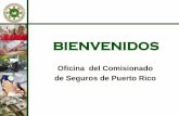 BIENVENIDOS - Oficina del Comisionado de Segurosocs.pr.gov/ocspr/documents/consumer/Bienvenido a OCS.pdf · Autoriza mediante la expedición de una licencia a personas o entidades