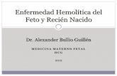 Enfermedad Hemolítica del Feto y Recién Nacidomedicina-ucr.com/cuarto/wp-content/uploads/2014/05/Isoinmunizaci... · La incidencia de aloinmunizacion ha disminuido ... (carga antigénica