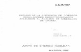 JUNTA DE ENERGÍA NUCLEAR MADRID,1981 - ipen.br fileelevada- sobre las intensidades de las lineas analíticas de los elementos de interés. Se ha supuesto que si el regulador seleccionado