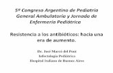 5º Congreso Argentino de Pediatría General … · catéter subclavio para diálisis. Refiere 3 episodios de infección en el último año y medio ... Saber cuando decir que NO a