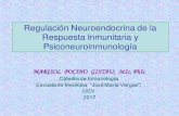 Regulación Neuroendocrina de la Respuesta Inmunitaria y ... · IL1; IL-2; IL-6 y TNF activan el eje HPA La respuesta inmunitaria va a tener consecuencias a nivel del SNC. El diálogo