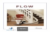 Una única silla para todas las escaleras. · Una única silla para todas las escaleras. El modelo Flow es un subeescaleras que se ajustará perfectamente a todas las escaleras, ...