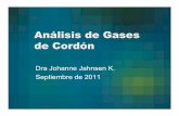 Análisis de Gases de Cordón - Neo Puerto Monttneopuertomontt.com/ReunionesClinicas/GasesCordon.pdf · gases arteriales, obtener venosos. • En muchos centros se recomienda la toma