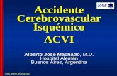 Accidente Cerebrovascular Isquémico ACVI · • Escala de Cincinnati • Controlar signos vitales • Determinar tiempo de evolución • Obtener datos clínicos • Traslado hacia