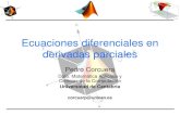 Ecuaciones diferenciales en derivadas parciales - .Ecuaciones diferenciales en derivadas parciales