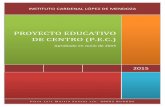 PROYECTO EDUCATIVO DE CENTRO (P.E.C.)ieslopezdemendoza.centros.educa.jcyl.es/sitio/upload/PROYECTO_E... · 2.- EL CENTRO DOCENTE: CARACTERÍSTICAS Y ENTORNO ... de sus motivaciones