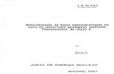 JUNTA DE ENERGÍA NUCLEAR MADRID,1981 - ipen.br · nea con el espectrómetro para el tratamiento de datos, mediante el "software" X-150, especialmente concebido pa. ra dicha finalidad.