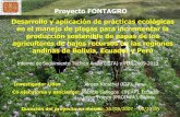 Proyecto FONTAGRO Desarrollo y aplicación de … · población bajo determinados regímenes de temperatura, ... • Simulación de la dinámica de ... entomopatógenos en el control