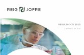 Presentación de PowerPoint - Laboratorio Reig Jofre · Adquisición de autorizaciones comerciales en Reino Unido de los productos derma Synalar, Metosyn, Crystacide y Micanol Febrero