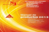 Descarga gratis el nuevo manual de productos Sika …matsanje.com.mx/img/Manual de productos Sika 2013.pdf · Sikaflex ®-1a 289 Sikaflex® ...
