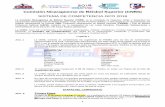 Comisión Nicaragüense de Béisbol Superior (CNBS) DE COMPETENCIA POMARES 2018.pdf · Los encargados de revisar las jugadas serán tres (3) Árbitros del Campeonato GPO, a los cuales