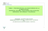 TEMA 7. PREVENCIÓN DE LOS TRASTORNOS DE …rua.ua.es/dspace/bitstream/10045/3768/1/PowerPoint - TEMA 7.pdf · • La vigorexia afecta mayoritariamente a hombres, aunque también