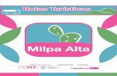 Milpa Alta - SEDEREC ALTA.pdf · Spa rural Mazatltonalli Es un espacio que brinda servicio de temazcal terapéutico y recreati-vo, promovemos el temazcal como una herramienta para