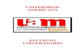 UNIVERSIDAD AMERICANA - uam.ac.pa · Sección 3ª Base de Datos, Concursos y Evaluación Artículo 59. Ingreso, Concursos y Registro Artículo 60. Provisión de Plazas Docentes y