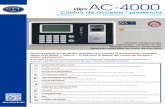 FOLLETO AC-4000 - Impresoras de tarjetas plásticas ... · tarjeta RFID Mifare + HUELLA + CLAVE para la gestión del control de accesos y ... TARJETAS ADMITIDAS RFID 13,56 MHz. Mifare