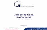 Código de Ética Profesionalclubvirtual.gvaweb.com/admin/curricula/material/2Codigo... · 2017-09-10 · Alineación con Código de Ética Profesional de IFAC ... por parte del IMCP,