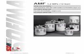 AMF - Abina.com Abastecimientos Industriales HIDR. AMF.pdf · ... 0 ÷ 1,2 MPa (12 bar) / 100.000 cicli ... 1,2 MPa (12 bar) Presión máx. de prueba: 1,5 MPa ... 2,5 MPa (25 bar)