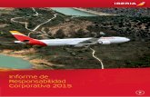 Informe de Responsabilidad Corporativa 2015 - grupo.iberia… en Iberia... · Iberia realizó en 2015 una importante inversión para renovar las cabinas de sus aviones y ofrecer a