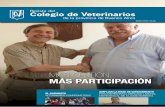 más Gestión, mÁS pARtIcIpAcIÓN - Colegio de Veterinario…cvpba.org/wp-content/uploads/2016/01/REVISTA-FINAL-DICIEMBRE-20… · trabajando en pos de legitimar el rol del veterinario