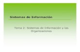 Sistemas de Información - Kybele - Grupo de …SI-2010... · Fundamentos de Sistemas de Información. C. Edwards, J. Ward, ... Cultura y cambios organizacionales La implantación