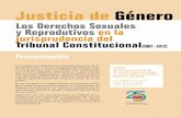 Los Derechos Sexuales y Reprodutivos en la … · 4631236 y 463-8515 demus@demus.org.pe ... y Nº 3901-2007-PA/TC ... sultaba aplicable la Ley Nº 24041 y por consiguiente sólo podía