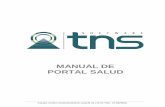 MANUAL DE PORTAL SALUD - tns-software.co · En el reporte el formato se muestra de la siguiente forma: Cúcuta: Centro Comercial Bolívar Local B-21 y B-23 Tels.: (7) 5829010