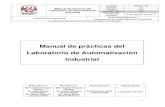 Manual de prácticas del Laboratorio de Automatización ...mecatronica.unam.mx/documentos/MADO-23v2.pdf · Práctica 14: Secuencia electroneumática ... Manual de prácticas del Laboratorio