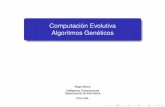 Computación Evolutiva Algoritmos Genéticosinfofich.unl.edu.ar/.../030a85381ea826df7d66fa7fc7a9dcdd752ab0a2.pdf · Inteligencia Computacional - FICH - UNL Hace 200 años... La idea