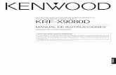 KENWOOD CORPORATIONmanual.kenwood.com/files/B60-5454-00_Sp.pdf · •Modo de Tuning •Modo de ACTIVE EQ •Modo de SPEAKER EQ Función de respaldo para la memoria ... han codificado