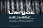 LARGOS - Aceros- .mecnica y de la construcci³n. ... Vigas IPR e IPS, Canales, Soleras, Angulos,