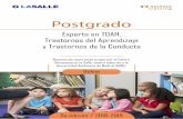 Experto en TDAH, Trastornos del Aprendizaje y … · Universidad Autónoma de Madrid (UAM). Postgrado Online 6a edición / 2018-2019. ... Dr. J. A. Ramos - Hosp. Valle Hebrón de