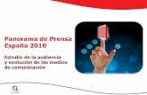 Panorama de Prensa España 2010 - Zertem de Prensa 2010.pdf · Panorama de Prensa España 2010 Estudio de la audiencia y evolución de los medios de comunicación