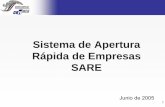 Sistema de Apertura Rápida de Empresas SARE · obstáculos para un mejor clima de negocios. ... 15 días de celebrado el contrato ... Celaya 2-Jul-04 Guanajuato 28-Abr-05
