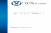 Estatuto Universitario 17.12 - 1.cdn.edl.io · ESTATUTO UNIVERSITARIO Panamá, diciembre de 2009 . 2 ÍNDICE DE CONTENIDO ... Artículo 12. Atribuciones y competencia de la Junta