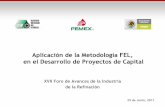 Aplicación de la Metodología FEL, en el Desarrollo de ...akbal.imp.mx/foros-ref/xvii/CIP/CIP6.pdf · Las decisiones tomadas oportunamente durante el proceso de definición del proyecto