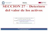 SECCION 27 - Deterioro del valor de los activos 1severichebecerra.com/wp-content/uploads/2015/11/SECCION-27-Deter… · SECCION 27 – Deterioro del ... activosdistintos a los siguientes,para