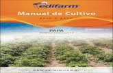 EDIFARM & CÍA. · mas de producción de la sierra ecuatoriana, así como constituye una fuente importante de alimentación e ingresos para la familia campesina. El cultivo de papa